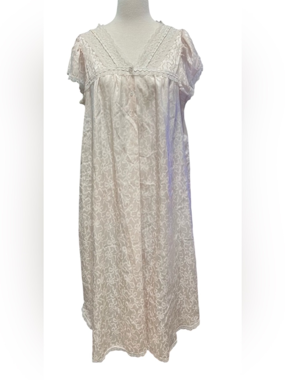 Christian Dior, vintage nightgown, lace detail women’s size medium